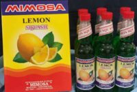 Minuman Mimosa Lemon Oleh-oleh Khas Madiun