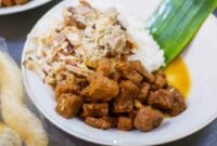 Nasi Opor Panggang Sunggingan Kuliner Kudus